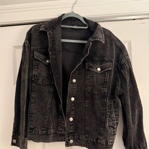 Forever 21 Black Corduroy Jacket